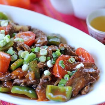 Chinese Beef and Tomatoes