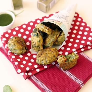 Indian Spinach Fritters