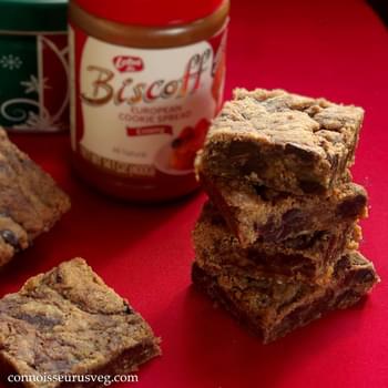 Cookie Butter Chocolate Chunk Blondies