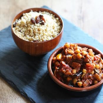 MOROCCAN VEGETABLE & CHICKPEA TAGINE