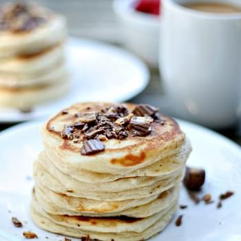 Reese’s Peanut Butter Cup Pancakes