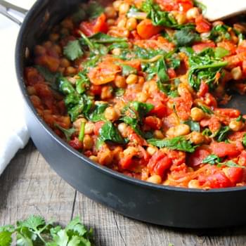 Go-To Spinach & Chickpea Curry