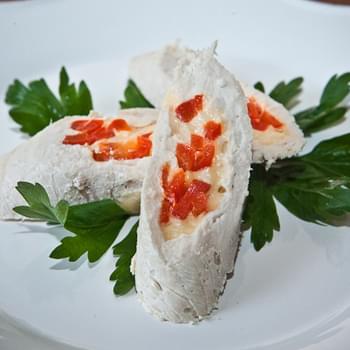 Cheese and Sweet Pepper Roll