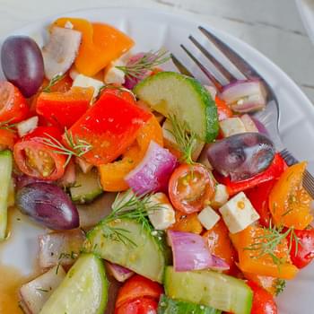The Best Greek Salad