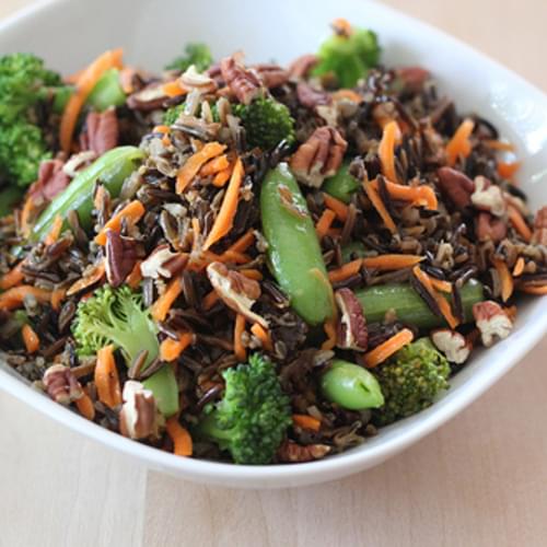 Wild Rice Salad with Broccoli