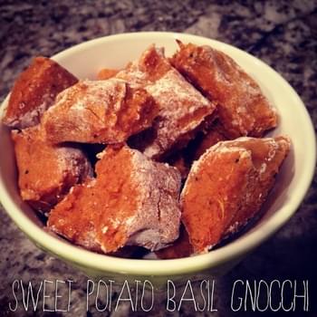 Sweet Potato Basil Gnocchi Recipe {Shhh, it’s Paleo!}