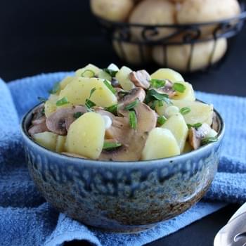 Mushroom Potato Salad