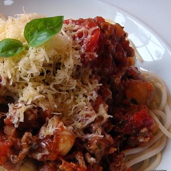 Simple Spaghetti Bolognese