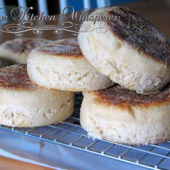 Buttermilk English Muffins - nooks 'n crannies out the wazoo!
