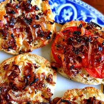 Dad’s English Muffin Pizzas