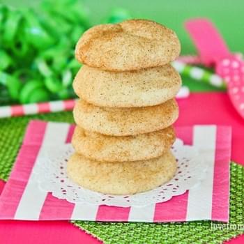 Soft And Chewy Snickerdoodles