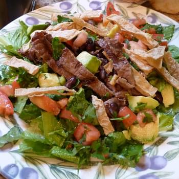 Grilled Mexican Steak Salad