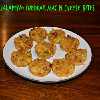 Jalapeno Cheddar Mac N Cheese Bites + Holiday Party Planning