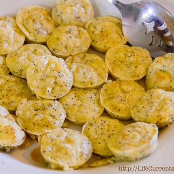 Lemon Poppy Seed Pancake Mini Muffins