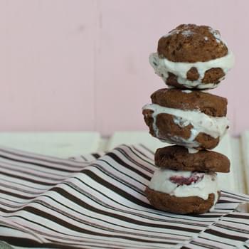 Mini Double Chocolate Cookies