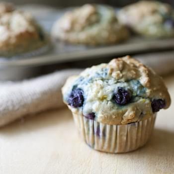 Blueberry Buttermilk Breakfast Muffins
