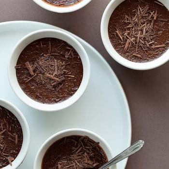 Earl Grey Chocolate Pots de Crème (Gluten-Free, Grain-Free, Dairy-Free, Paleo Friendly)