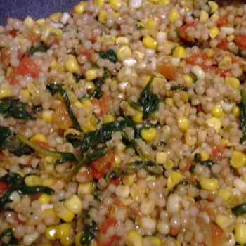 The Recipe known as Crack (cumin-y, tomato-y, corn-y, cous cous fabulosity)