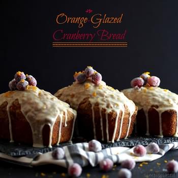 Orange-Glazed Cranberry Bread
