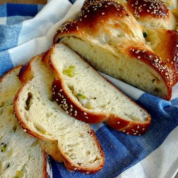 Scallion Pancake Challah Bread