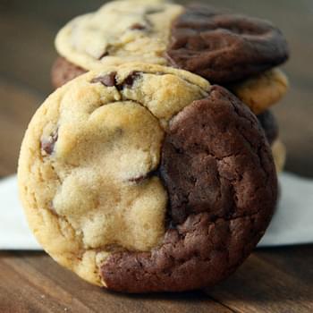 Brookies {Brownie + Chocolate Chip Cookies}