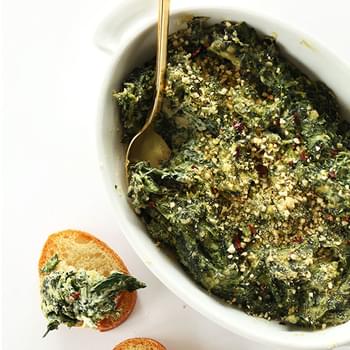 Creamy Kale and Spinach Dip