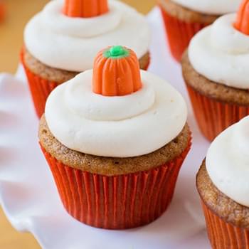 Perfect Pumpkin Cupcakes
