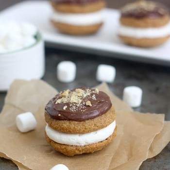 S’mores Whoopie Pies