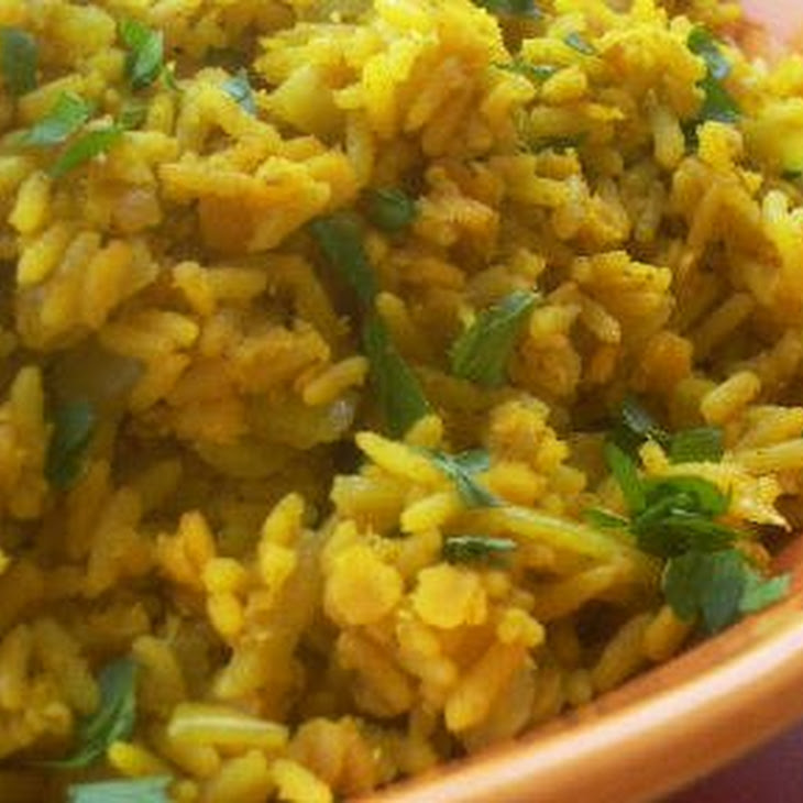 Curried Rice and Red Lentils Recipe