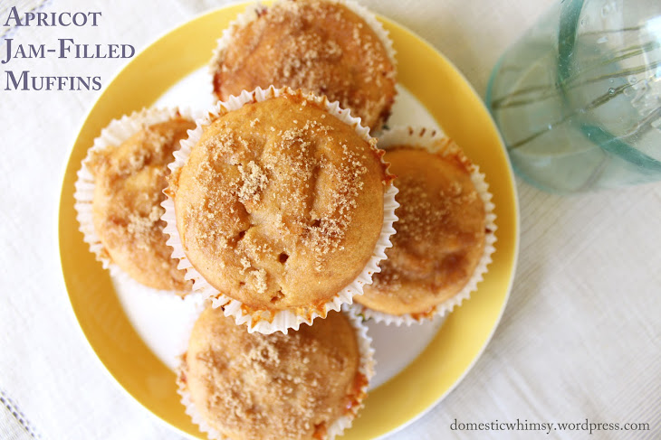 Download Apricot Jam-Filled Muffins // Recipe