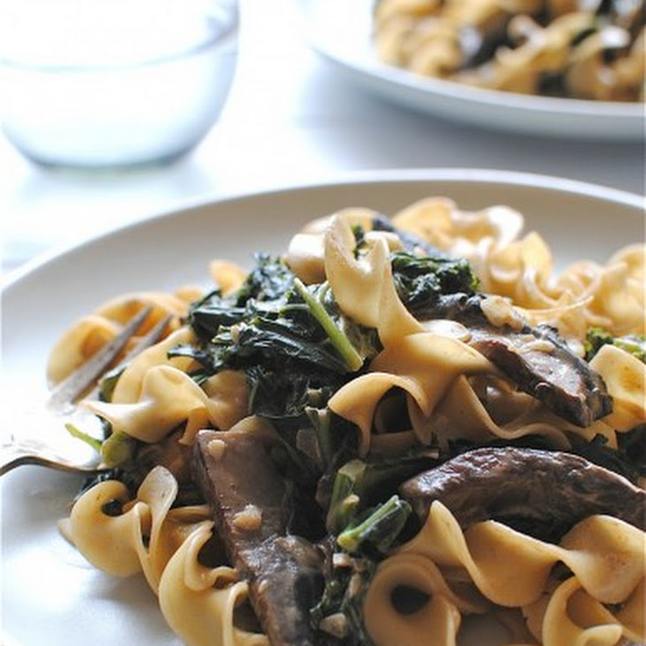 Portobello Mushroom and Kale Stroganoff Recipe