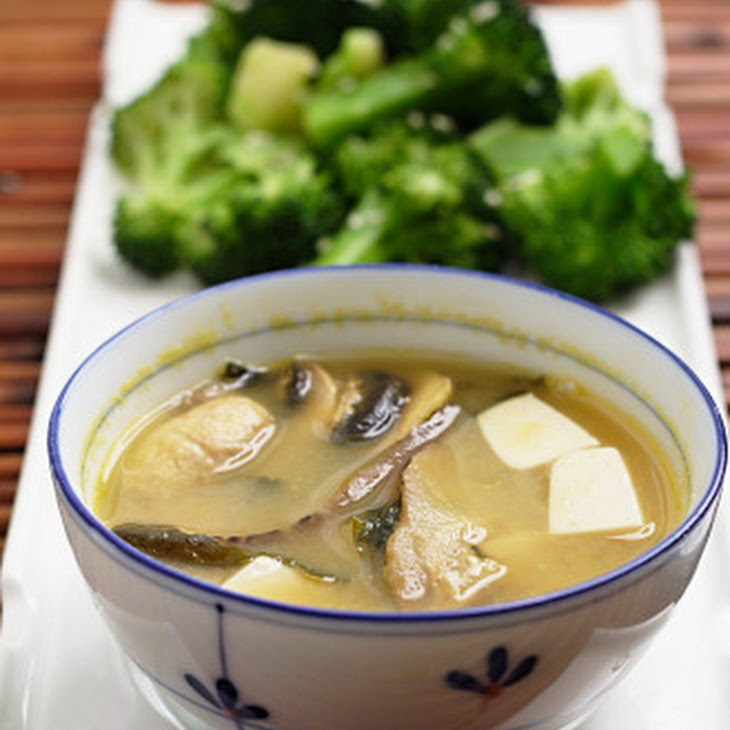 Double Mushroom Miso Soup Recipe