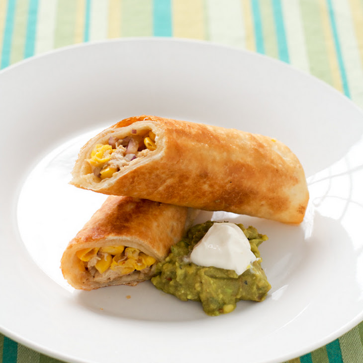 Crispy PanFried Chicken Flautas Recipe