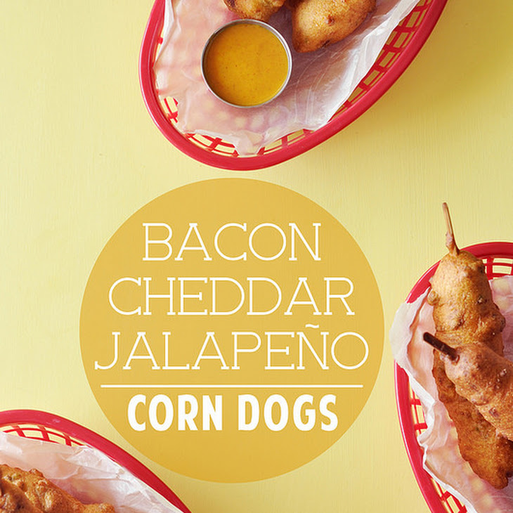 Bacon Cheddar Jalapeño Corn Dogs Recipe