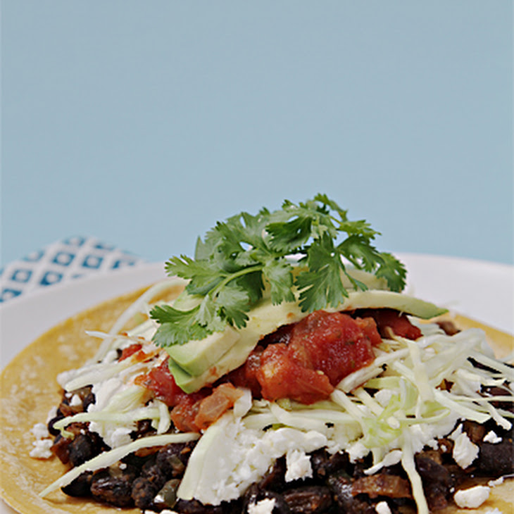 Spicy Black Bean Tacos Recipe