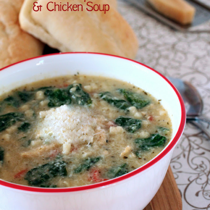 Creamy Artichoke, Spinach and Chicken Soup Recipe