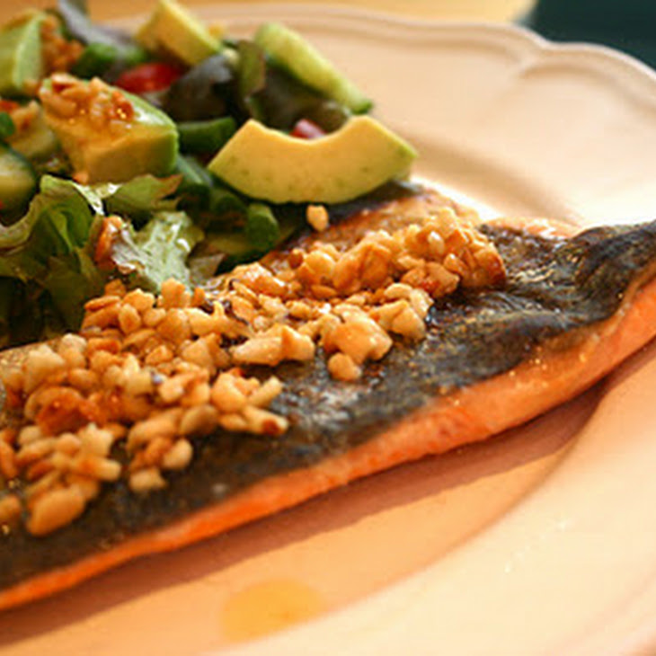 Trout With Roasted Hazelnut Butter Recipe
