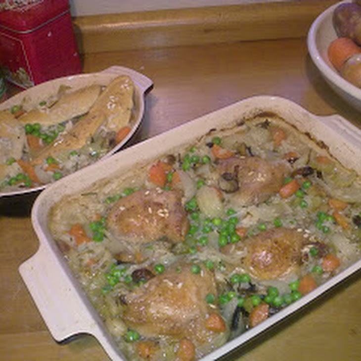 Chicken Risotto Casserole Recipe