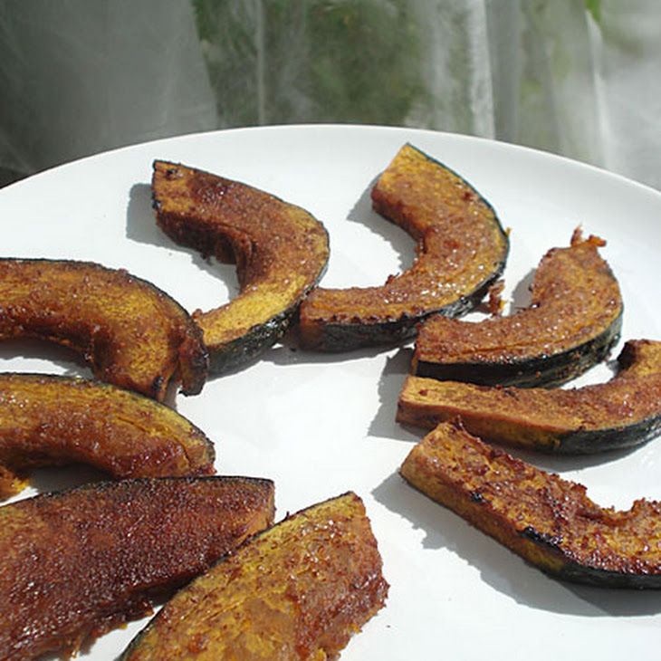 Sweet And Spicy Roasted Kabocha Squash Recipe