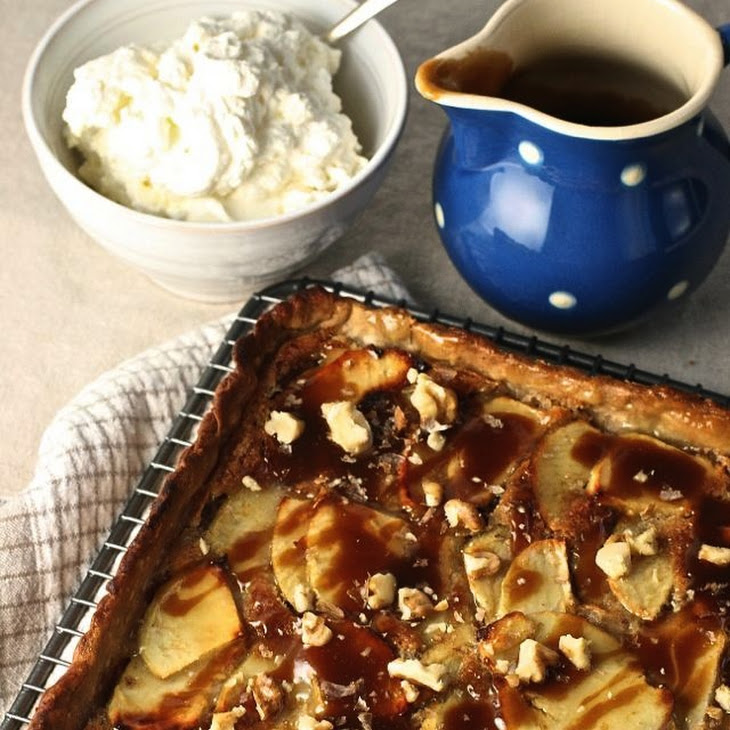 Toffee, Apple and Walnut Tart Recipe