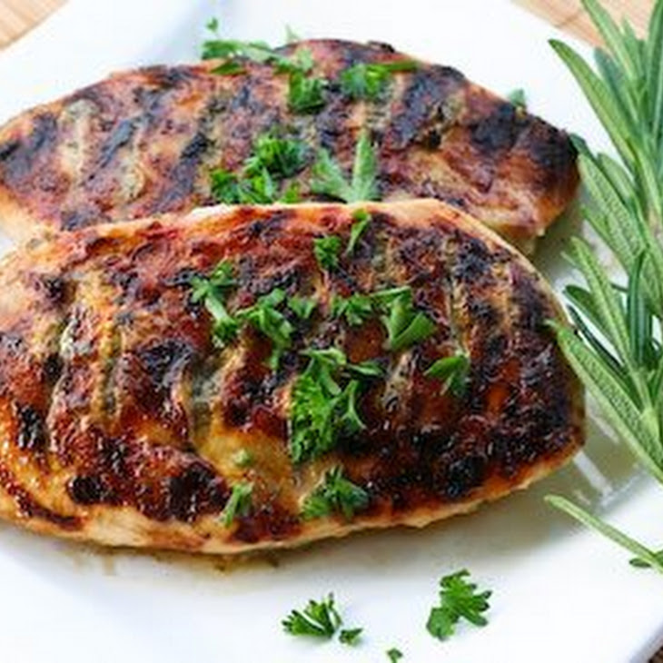 Grilled Chicken Recipe with Sage, Rosemary, and Garlic Dried Herb Rub
