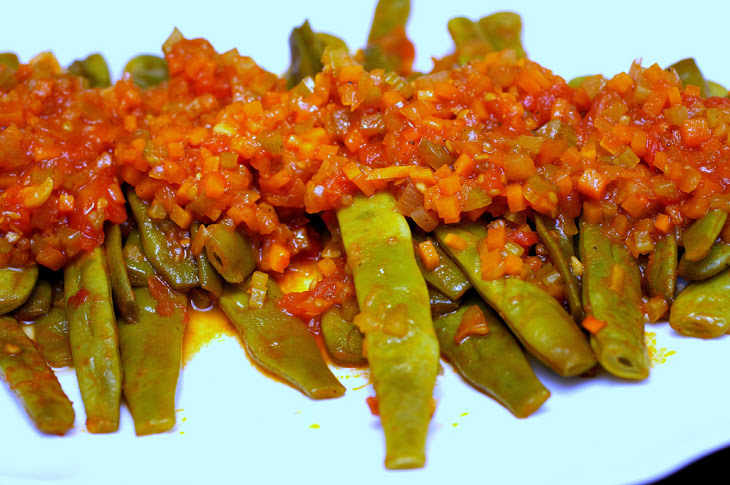 Braised Romano Beans Recipe