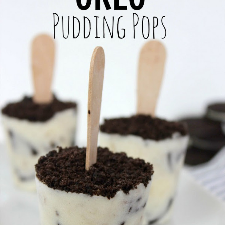 Easy OREO Pudding Pops Recipe