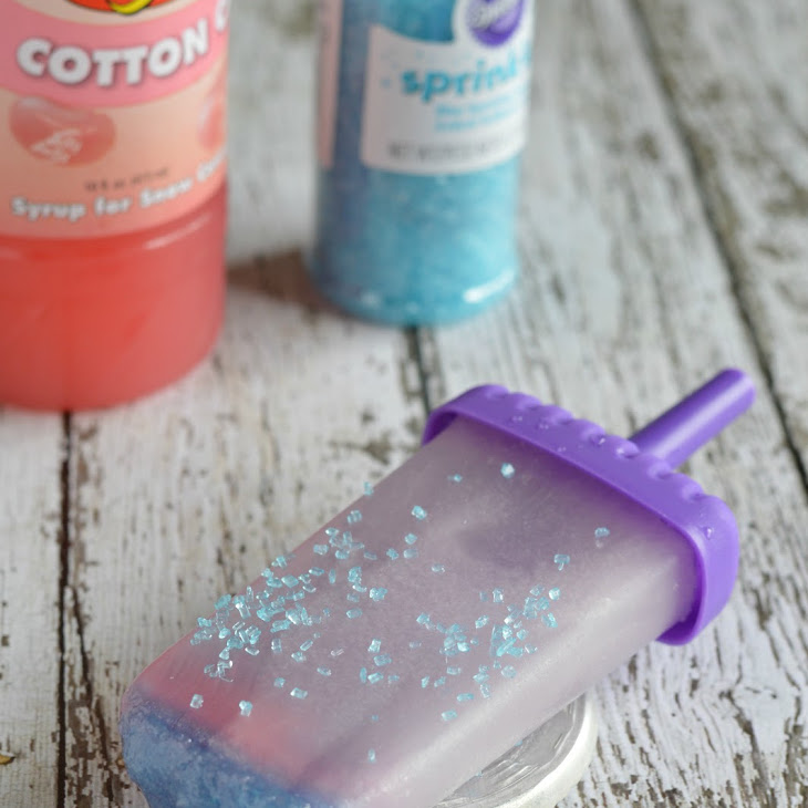 Cotton Candy Popsicles Recipe