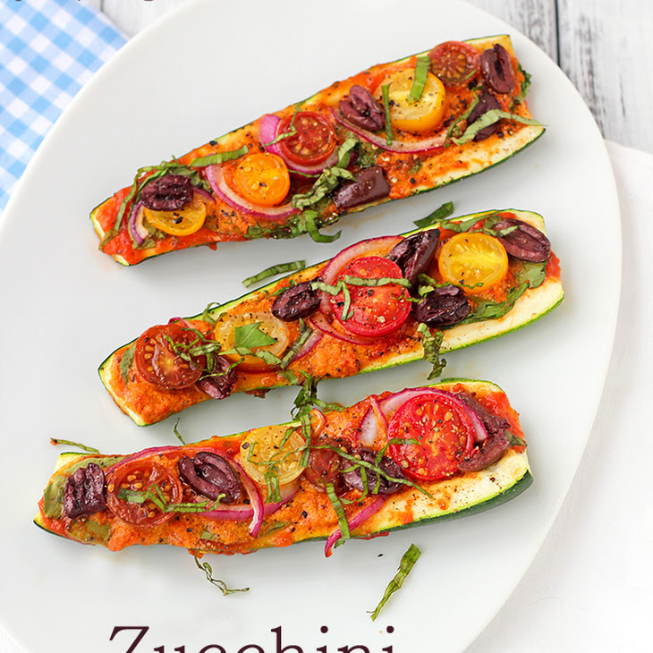 Zucchini Pizza Boats Recipe