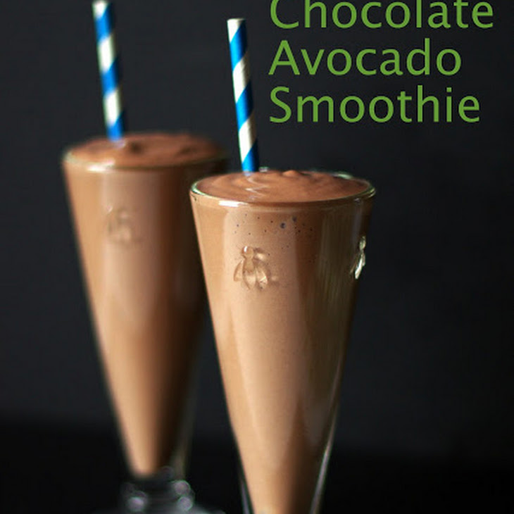 Chocolate Avocado Smoothie Recipe 0641