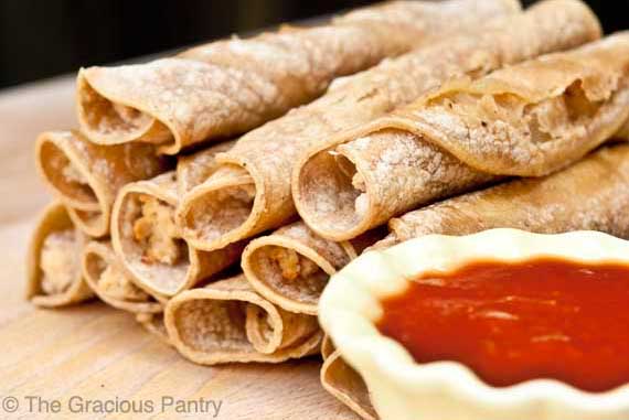 Clean Eating Taquitos Recipe