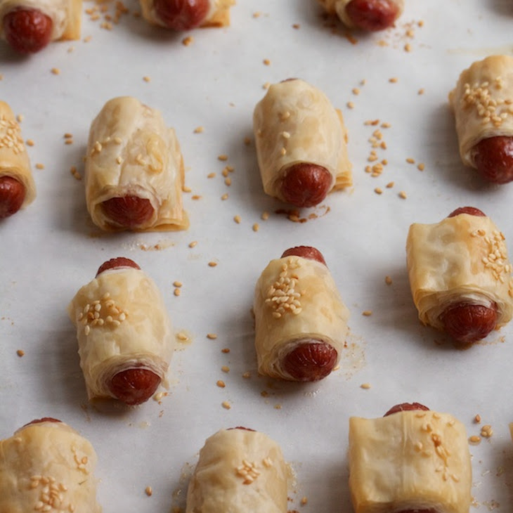 Phyllo Pigs in a Blanket Recipe