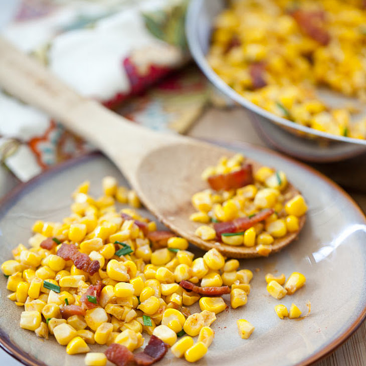 Smoked Paprika Corn with Bacon Recipe