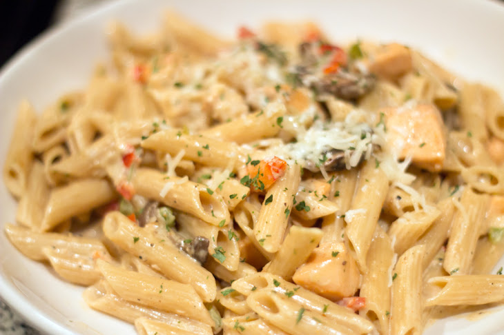 Cajun Salmon and Shrimp Pasta Recipe